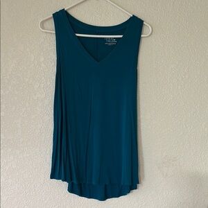 Blue Sleeveless Women's Top